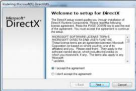 DirectX End User Runtime Web Installer