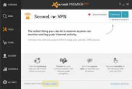 Avast SecureLine VPN 1